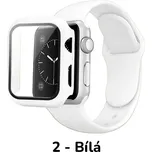 BPE Set 3v1 pro Apple Watch Velikost: 38mm, Barevná varianta: 2 - BÍLÁ, Velikost řemínku: M/L (Pro obvod ruky 15-20 cm)