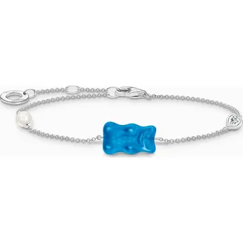 Šperk Thomas Sabo A2151-052-1-L19V Silver náramek Haribo s perlou a kamínkem
