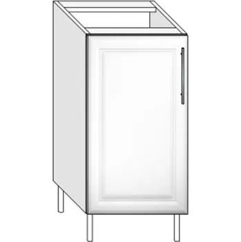 Kuchyňská skříňka Spodní skříňka S40/L BRAVO 8 Dekor: Modřín latte