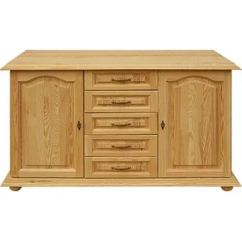 Komoda Komoda 109 - masiv borovice Odstín: Dub
