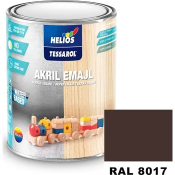 univerzální barva Tessarol email vodouředitelnýl 0,65 l Lesklý 8017 ( )