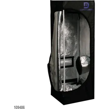 Pěstební box Diamond Box Silver SL40, 40x40x120cm
