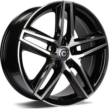 Alu kolo Carbonado Alu Kola Carbonado STORMY 7.5x17 5x112 ET42 Black Front Polished 57.1
