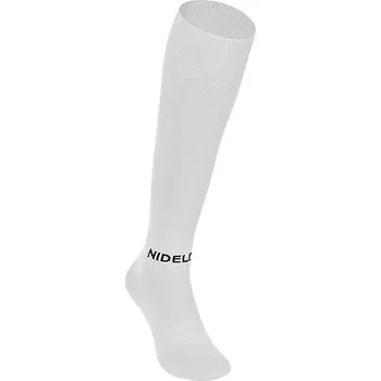 Štulpny Nidelo football socks Optimal bílá 37-41