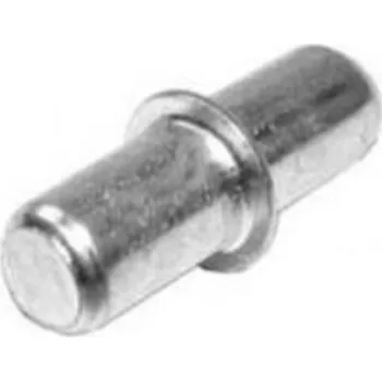 Držák na polici Policová podpěrka 5/5x16 zinek bílý