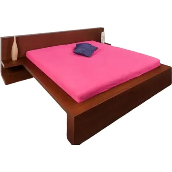 Prostěradlo Prostěradlo Froté sytě růžové 200x200