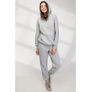 MAMBI Kojicí tepláková souprava Mia světlý melange Velikost: S