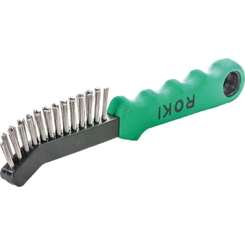 Příslušenství k brusce Drátěný kartáč roki v4a hladký 0,3 mm lessmann 182441