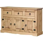 Komoda Cora - 3D3S masiv borovice