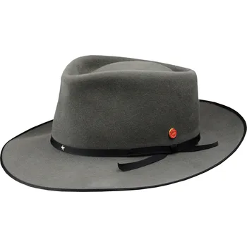 Klobouk Šedý klobouk Mayser - limitovaná kolekce Udo Lindenberg Velikost: 57 cm (M)