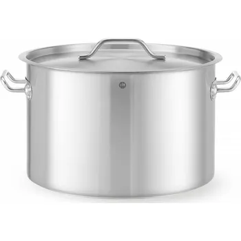 Střední hrnec s poklicí, HENDI, Budget Line, 32L, ⌀400x(H)260mm