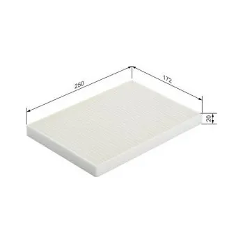 Kabinový filtr Kabinový filtr Hyundai i30 kombi (FD) Bosch - 1.4, 1.6, 2.0, 1.6CRDi, 2.0CRDi