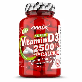 Amix Vitamin D3 2500 IU 120 cps.
