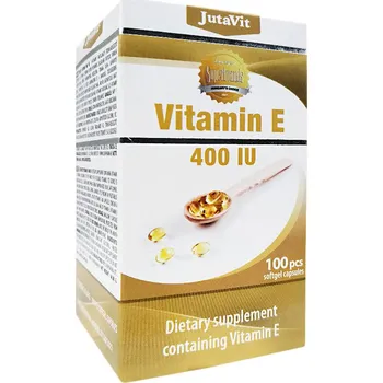 JutaVit Vitamin E 400 softgel (100 Měkká kapsla)