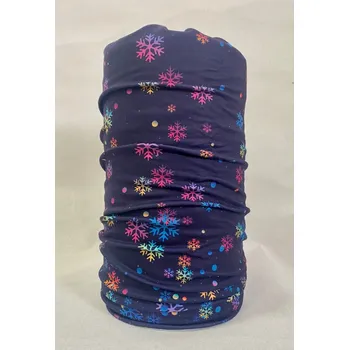 Dámský tmavě modrý nákrčník se vzory Velikost: ONE SIZE