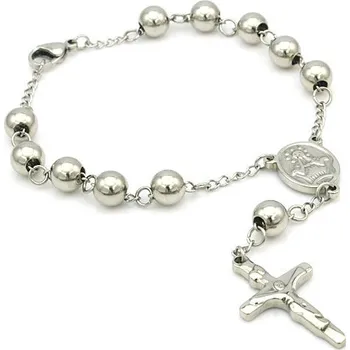 Náramek Amparo Miranda® Náramek růženec WR20 Silver