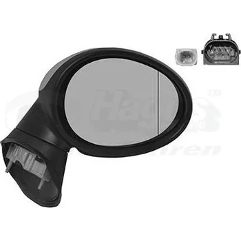 Autodíl vnejsi zpetne zrcatko VAN WEZEL 0515818