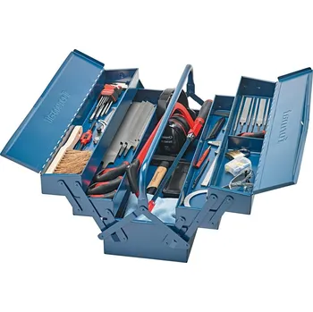 Sada nářadí Sada nářadí na kovy 43 ks v kufříku z ocelového plechu format