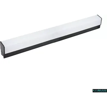 Dekorativní svítidlo Reflektorové, systémové LED svítidlo, barva černá, 30W, délka 60cm, pro montáž do systémové lišty 1fáze (LED černé svítidlo do lišty)