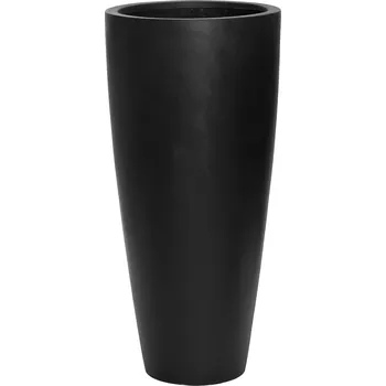 Květináč Dax Black XL - Ø 47 cm / V 100 cm