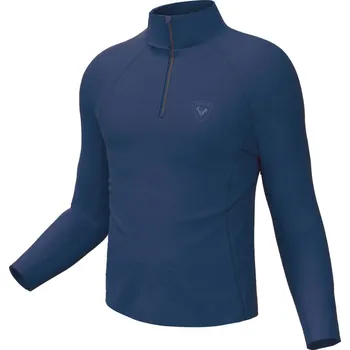 Pánská mikina Rossignol rolák Classique 1/2 Zip dark navy M
