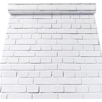 Tapeta Samolepící tapety obklad šedý s černou spárou