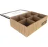 Čajový box Orion Bistro kazeta na čajové sáčky 127183 MDF/buk