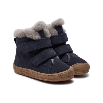 Dámská obuv Froddo Kozačky Minni Suede G2110141-4 M Modrá 22