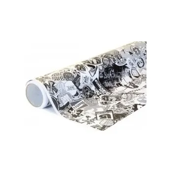 Polep vozidla Stickerbomb TLK-098 auto wrap fólie 152x400cm - interiér/exteriér