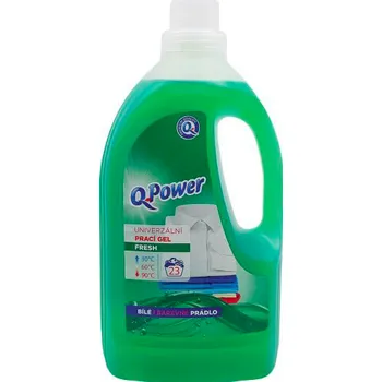 Prací gel Q-POWER PRACÍ GEL UNIVERZÁLNÍ FRESH 23PD 1,5L