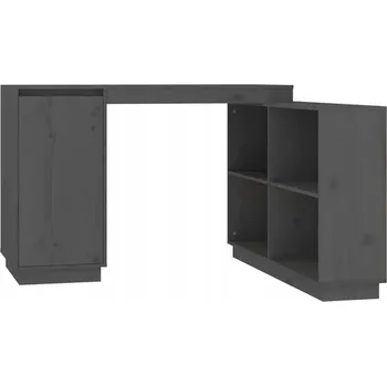 Psací stůl Rohový psací stůl Zakito MODERN NEW 50 x 47 x 75 cm, odstíny šedé