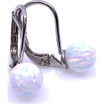 Řetízek Šperky Jan Kos Jan Kos Jewellery Stříbrné náušnice s opálem 32105571