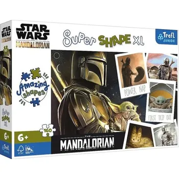 Puzzle Trefl Puzzle 160 XL Super Shape Mandalorian