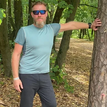 Pánské kalhoty TERMOVEL Pánské tepláky MARKUS makové VELIKOST: M