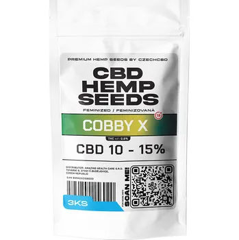 CBD CzechCBD Cobby X CBD Počet semen: 3 ks