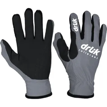 Kolečkové lyže DRLÍK Rukavice na kolečkové lyže vel. 9 NO SIZE ŠEDÁ