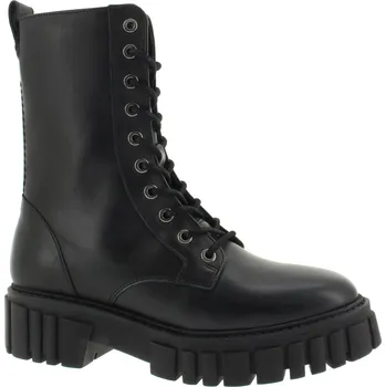 Dámské kozačky CLARKS Dámský kožený černý kotník 26178410-BLACK-265 Velikost 39