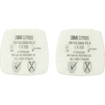 filtr k masce Částicový filtr 3M D7935 P3 R Secure Click