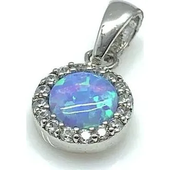 Řetízek Šperky Jan Kos Jan Kos jewellery Stříbrný přívěsek s opálem 12106506