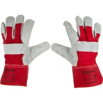 Pracovní rukavice Kožené pracovní rukavice velikost 9 Wurth MZR 60390