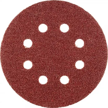 Brusný kotouč Rhodius 305627 | Brusný výsek na suchý zip 125 mm, Z40, KERR VELCRO B (Bosch), 8 otvorů
