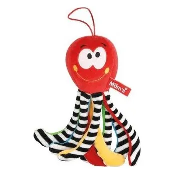 plyšák Mini ośmiornica czerwona