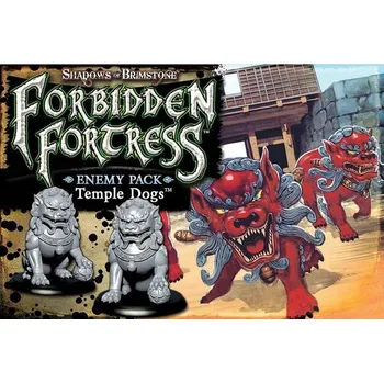 Desková hra Flying Frog Productions Shadows of Brimstone: Forbidden Fortress - Temple Dogs Enemy Pack