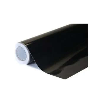 Polep vozidla Lesklá černá auto wrap fólie 152x200cm - interiér/exteriér