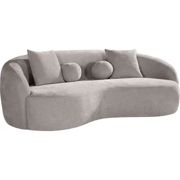 Pohovka LABEL51 Třímístná pohovka NOVO šedá 236 cm GA-80.143