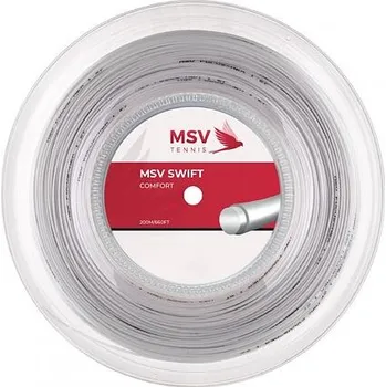 Tenis MSV Swift tenisový výplet 200 m bílá průměr 1,30