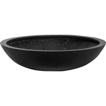 Květináč Jumbo Bowl Black L - Ø 110 cm / V 27 cm