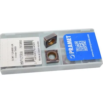dílenský stroj Vyměnitelná břitová destička SCMT 120408E-UR T8430 , PRAMET 80032908