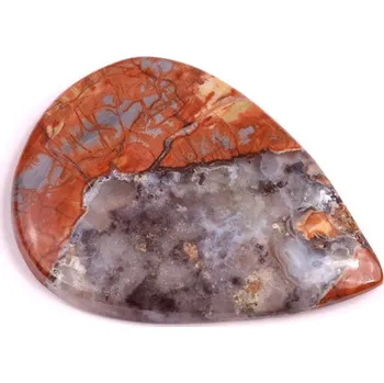 Korálek Kabošon Butterfly Jasper č.1174 (50x37mm)