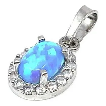 Řetízek Šperky Jan Kos Jan Kos jewellery Stříbrný přívěsek s opálem 32105721